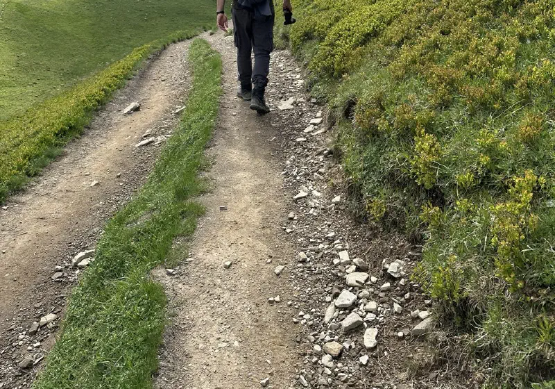 Stefano Walking at Corno Alle Scale Ragional Park