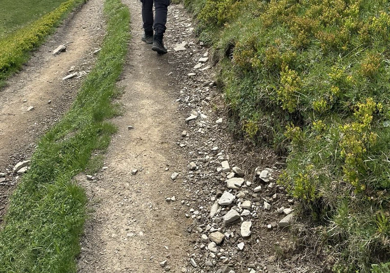 Stefano Walking at Corno Alle Scale Ragional Park