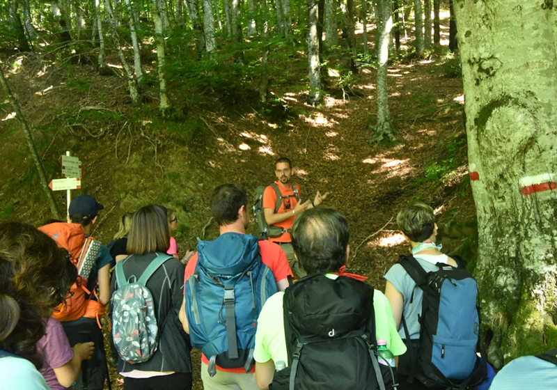 Stefano Leading Hike in Acquerino Nature Preserve2
