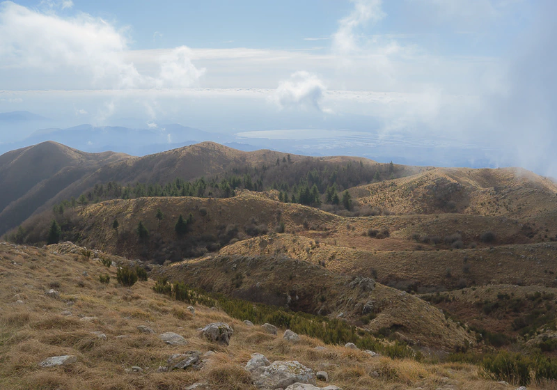 Apuan Alps View From Mount Prana