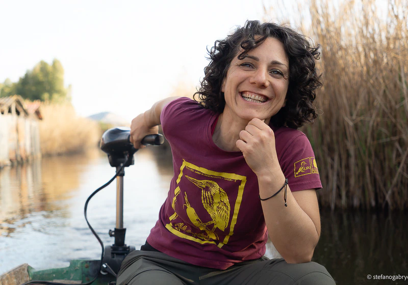 Candid Wetland Boat Portrait Tuscany