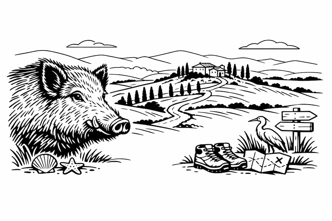 Wild Boar in Tuscany: What Hikers Need to Know