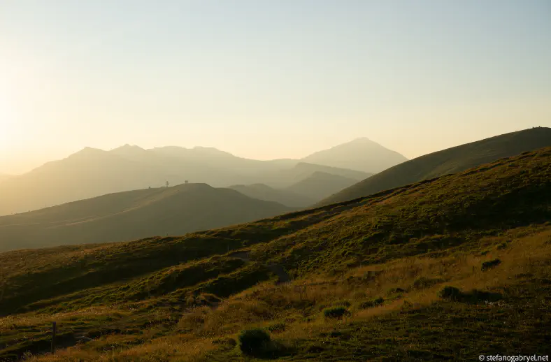 mountain landscape monte gennaio